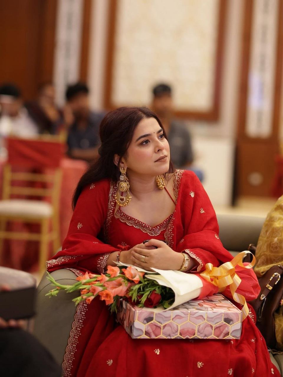 Gulnaar Grace Anarkali Set 💓