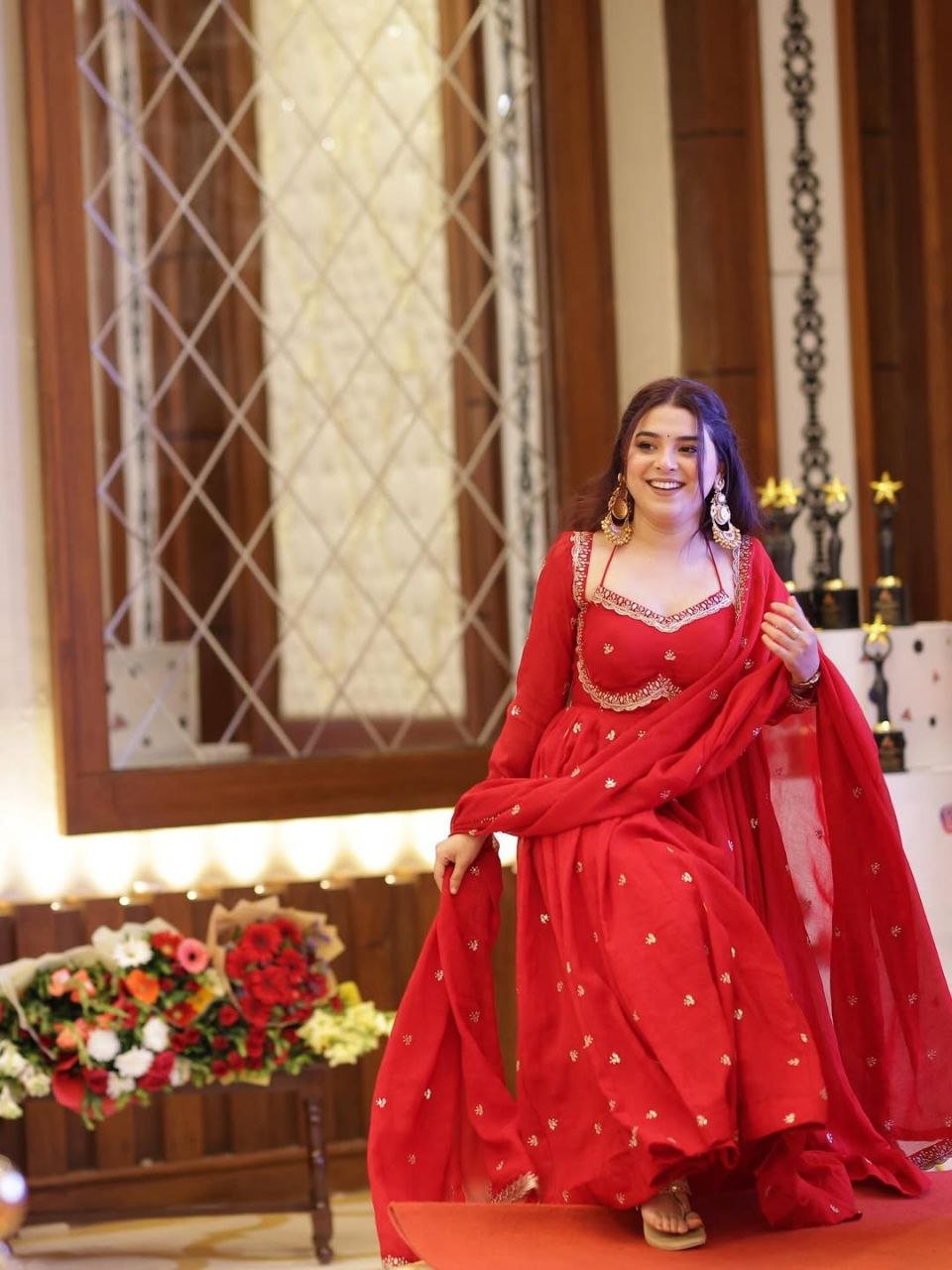 Gulnaar Grace Anarkali Set 💓